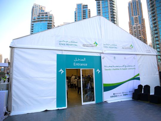 DHA to set up three field hospitals for New Year’s Eve celebrations in Dubai