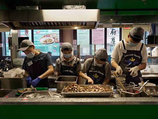 Hong Kong restaurant trains the differently abled