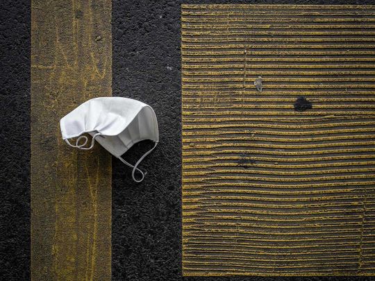 Viral trash: French COVID-19 clean-up nets mounds of masks