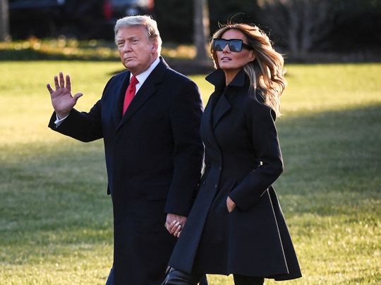 Trump, Melania tout COVID-19 vaccine as ‘Christmas miracle’