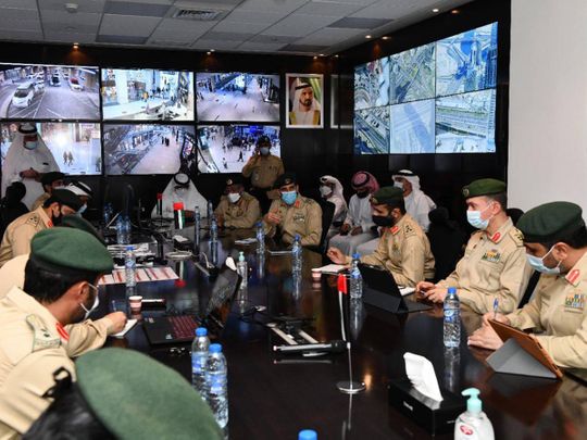 Dubai Police chief inspects Burj Khalifa and Sheikh Mohammed bin Rashid Boulevard operations room for New Year’s Eve celebrations