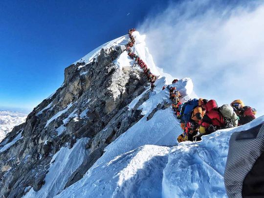 Why did Mount Everest’s height change?