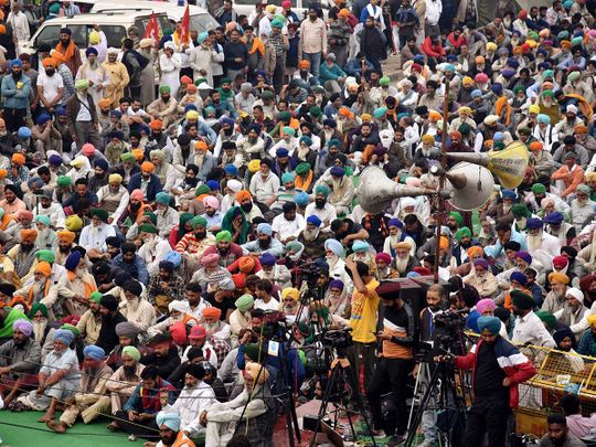 Modi says India government committed to farmers’ welfare