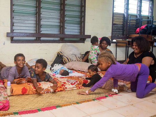 Super cyclone hits Fiji bringing floods, landslides