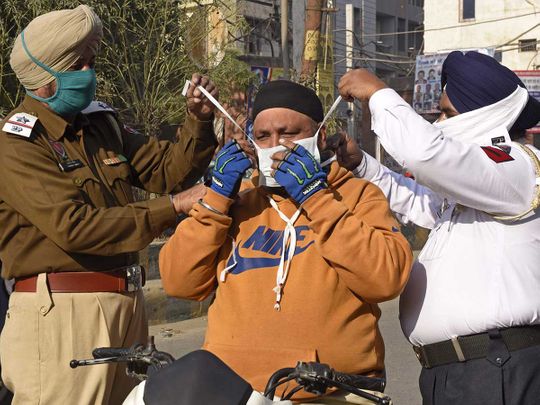 India records lowest daily COVID-19 tally since July 3