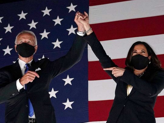 Joe Biden and Kamala Harris jointly named Time’s ‘Person of the Year’