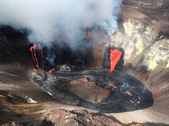 Park rangers cite visitors to Hawaii volcano eruption site