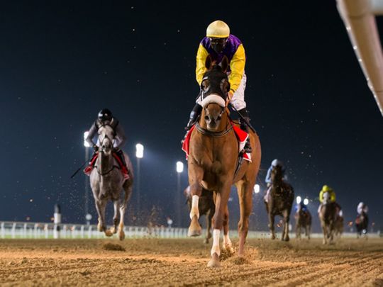Charpy goes big for Jebel Ali feature race