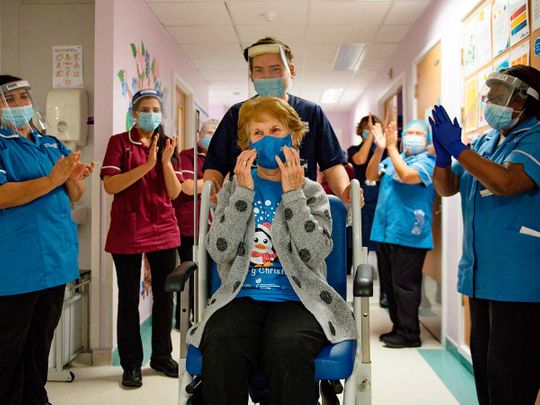 UK grandmum gets first Pfizer-BioNTech COVID-19 vaccine. When can I get mine?