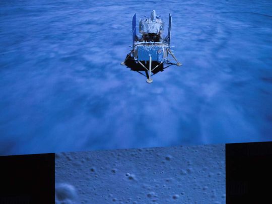 China spacecraft collects moon samples to take back to Earth