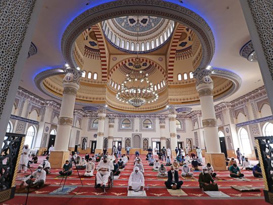 Rain prayers held in UAE mosques today