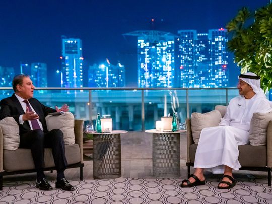 Pakistan foreign minister stresses bilateral relations with UAE