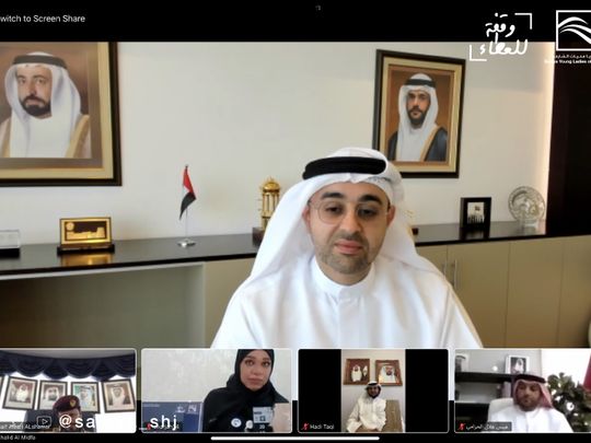 Khalid Jasim Al Midfa, chairman of Sharjah Tourism Authority, named Giving Person of the Year
