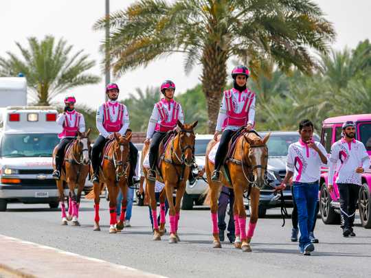 Ride alongside 2021 Sharjah Pink caravan breast cancer awareness this 2021