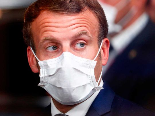 France’s Macron tests positive for COVID-19