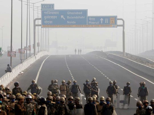 Farmers protest across India against new laws