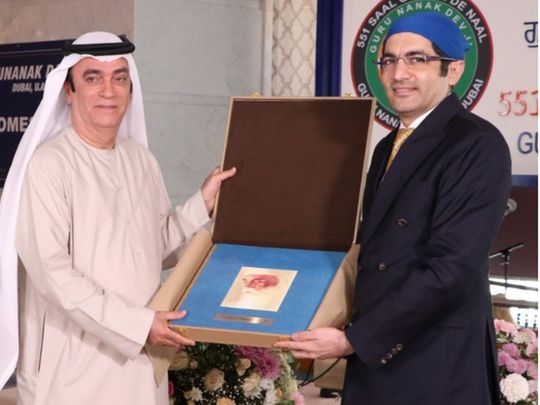 Indian PM Modi sends pictorial biography of Sikh Guru to UAE Ambassador