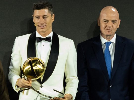 Dubai Globe Soccer Awards: Lewandowski charts his course for year ahead