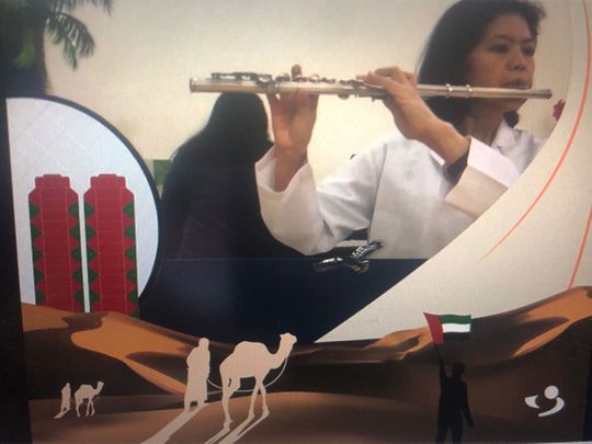 Watch: Abu Dhabi’s frontline health workers pay a rich musical tribute to UAE