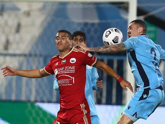 Sharjah crash to first loss of season in Arabian Gulf League