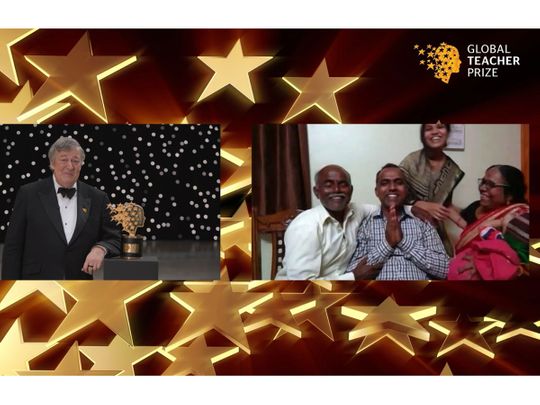 Indian village teacher Ranjitsinh Disale wins $1m Global Teacher Prize nurtured in Dubai
