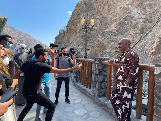 Watch Steve Harvey enjoying ‘World’s Coolest Winter’ in UAE