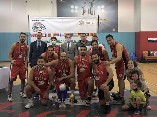 Syria defeat Serbia to win Dubai Community Basketball Cup