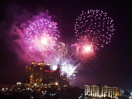 Two massive firework displays to ring in New Year in Ajman