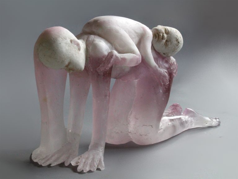 Surreal Sculptures of Translucent Glass and Clay Explore the Body’s Transformative Processes