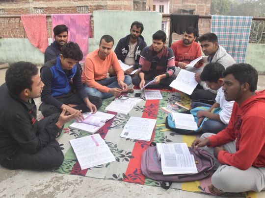 Bihar students devise novel ways to prepare for upcoming exams