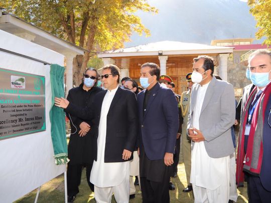 Pakistan Prime Minister Imran Khan launches two new high-altitude national parks in Gilgit-Baltistan