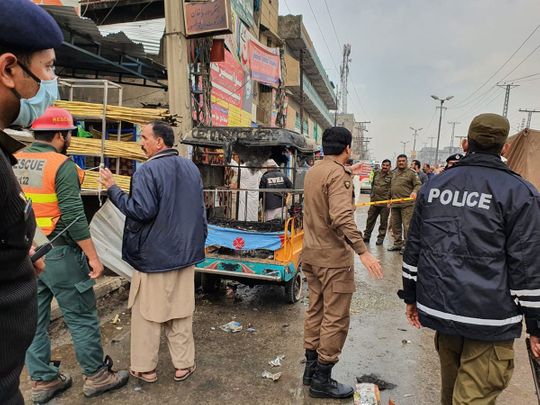 1 killed, 7 injured in Rawalpindi rickshaw blast