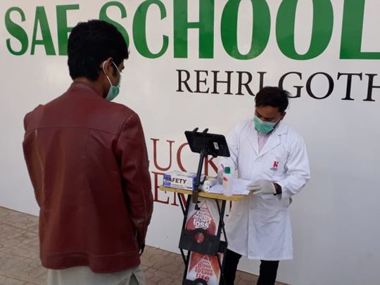 Karachi’s Indus Hospital conducts blood drive at neglected Rehri Goth fishermen settlement