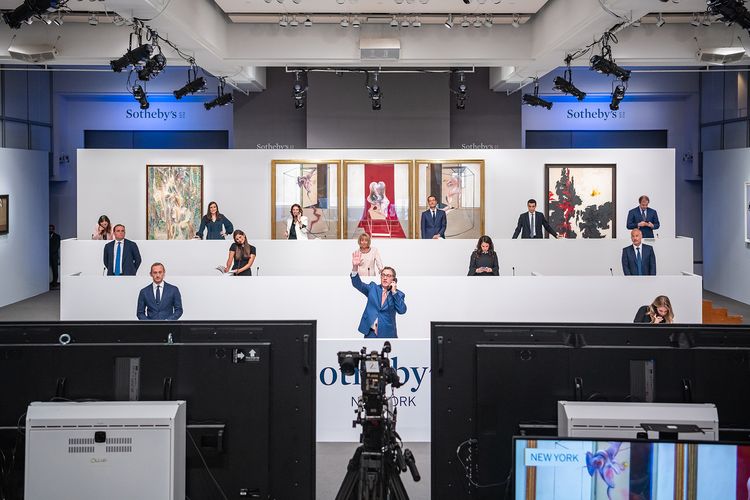 Tech-savvy Sotheby’s $5bn global sales beat Christie’s $4.4bn in 2020