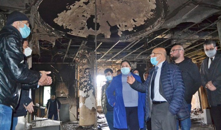 Tripoli burns while officials swap accusations