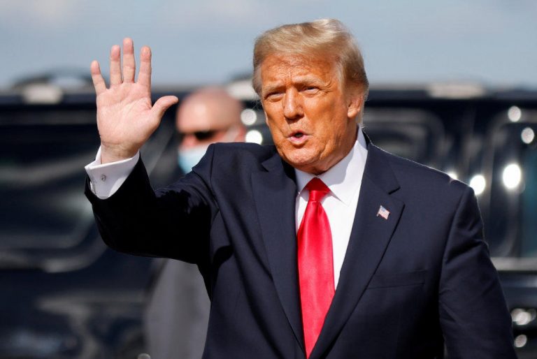 Trump parts with impeachment lawyers a week before trial