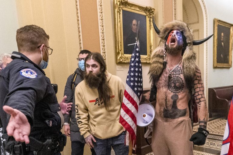 Jail officials told to provide organic food to ‘shaman’ who wore horns in US Capitol riot