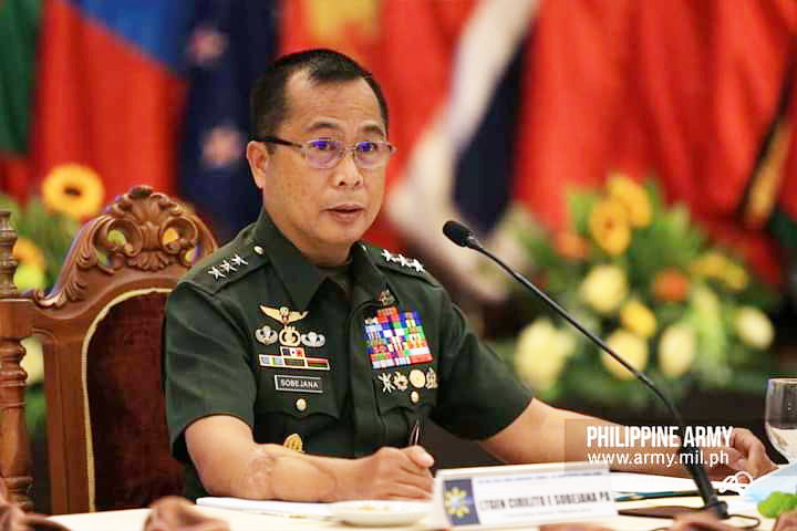 New Philippine military chief assures respect for rule of law in fight against terror