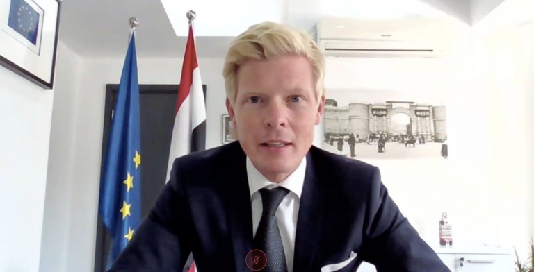 EU delegation in Aden expresses support for government push for peace