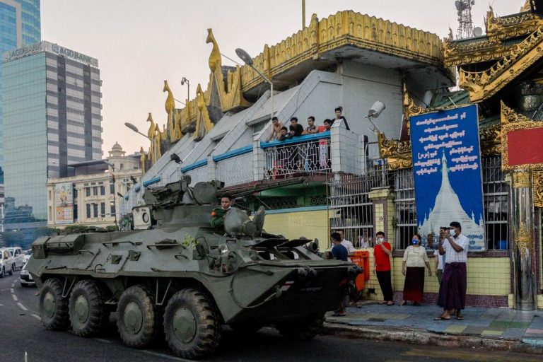 Hundreds of thousands protest in Myanmar as army faces crippling mass strike