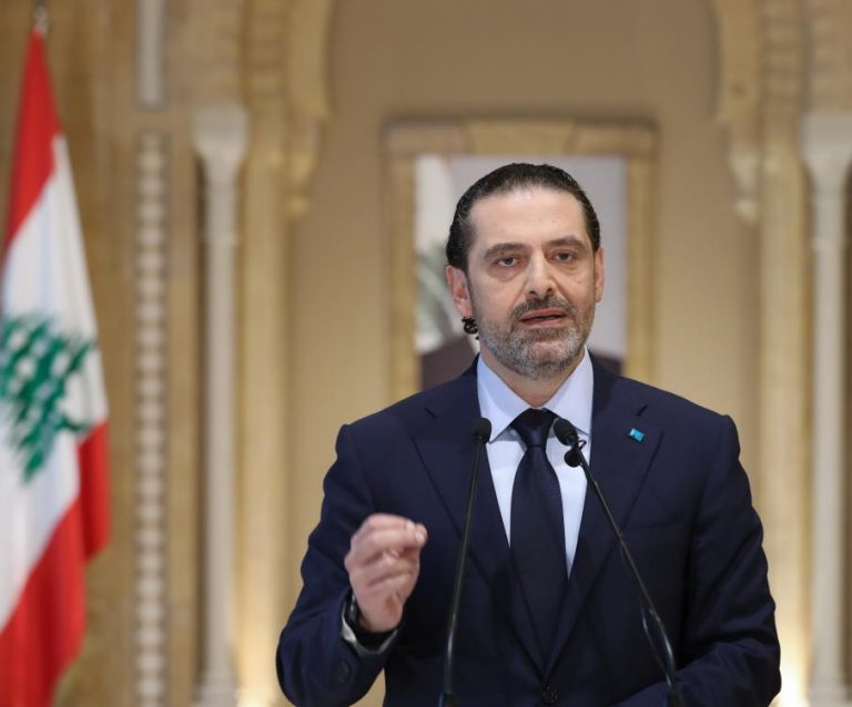 Lebanon’s Hariri sees no way out of crisis without Arab support