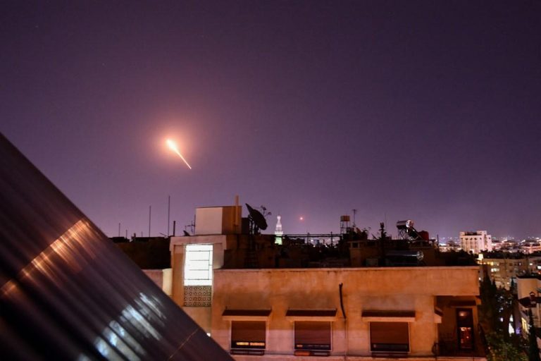 Syrian air defenses intercept ‘Israeli aggression’ over Damascus