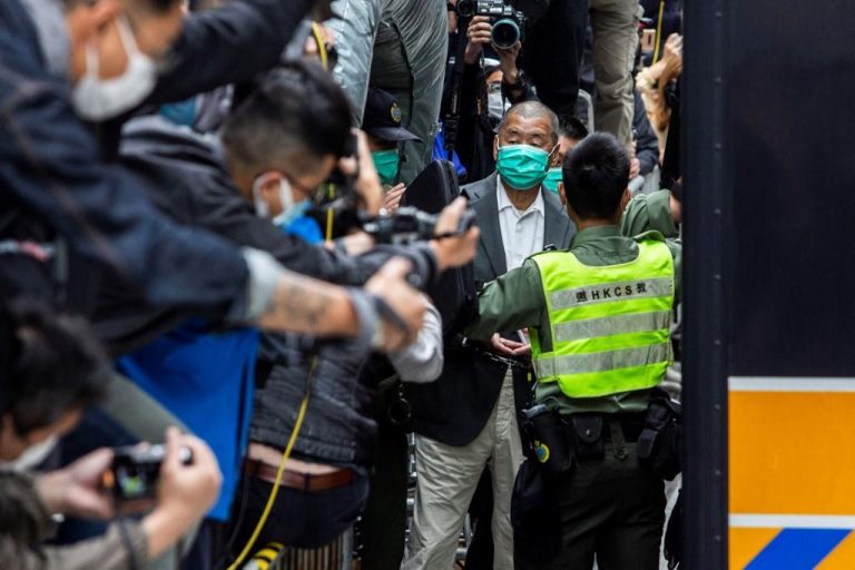 Hong Kong tycoon Jimmy Lai arrested again while in jail, papers say