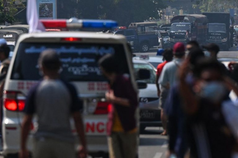 Myanmar police crack down on protests for second day; two dead, several hurt