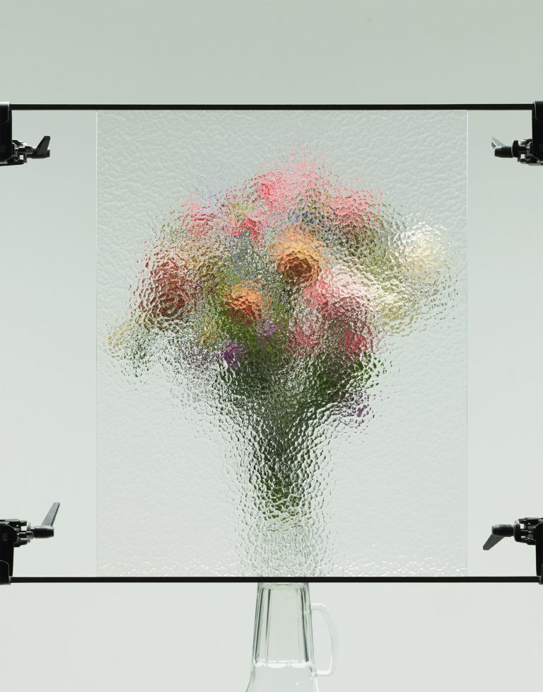 Sheets of Frosted Glass Obscure Floral Bouquets in a Photographic Series About Ambiguity