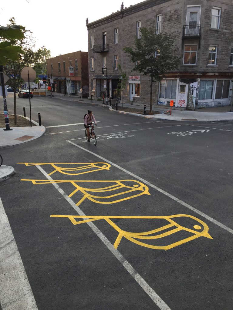 Art and Activism Collide Throughout Montréal in Playful Street Interventions by Roadsworth