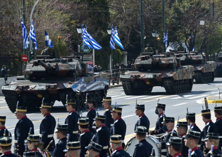 Greece celebrates 200 years of independence in pared-back ceremony