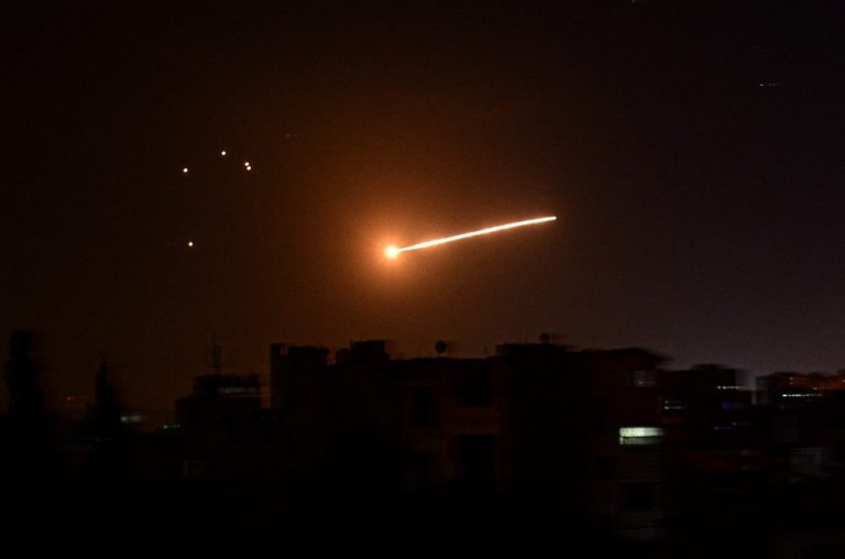 Syria reports Israeli missile attack near capital, Damascus