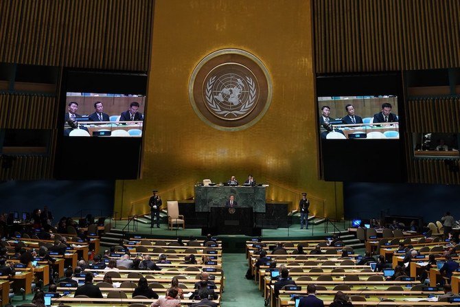 Emotional scenes as UN General Assembly hears of human rights abuses in Syria