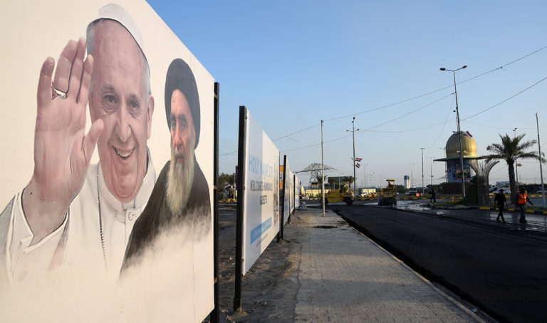 Preparations in full swing for pope’s meeting with Ali Al-Sistani